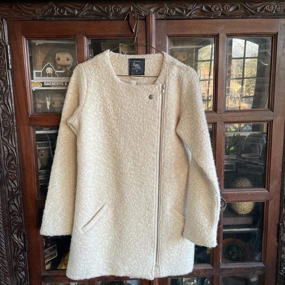 Cotton On cream coat